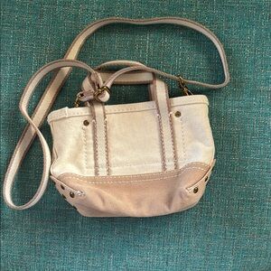 J. Crew mini crossbody Montauk tote